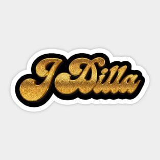 J Dilla / Original Hip Hop Fan Design Sticker